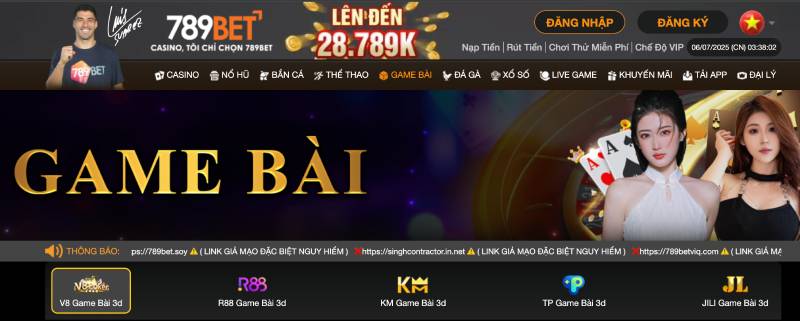 789bet có phải là nhà cái uy tín để chơi game bài?